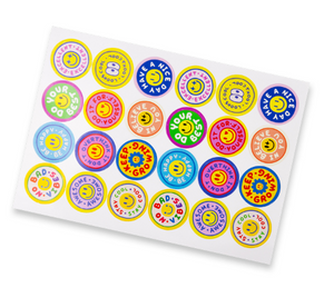 Sticker Sheet 44mm Circle - Gloss