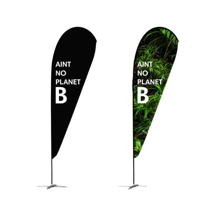 rPET Teardrop Banner - Medium