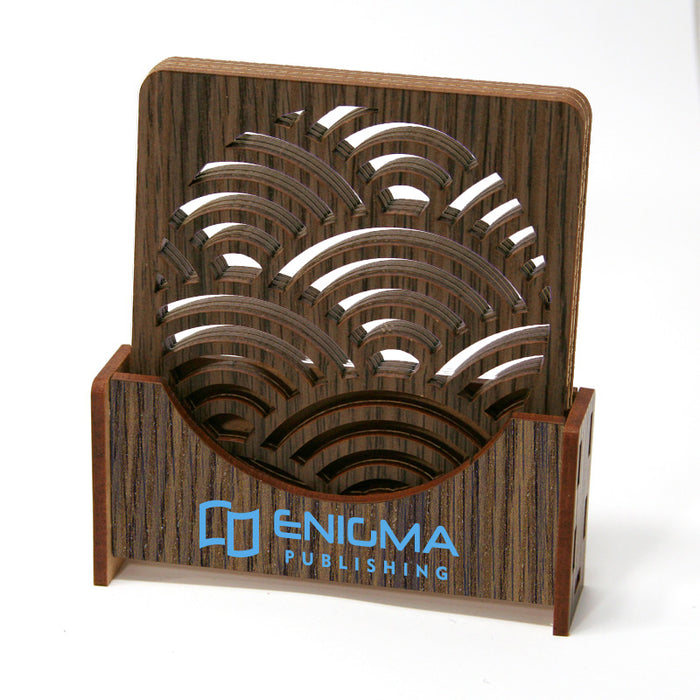 Eco MDF Coaster Set with optional Stand