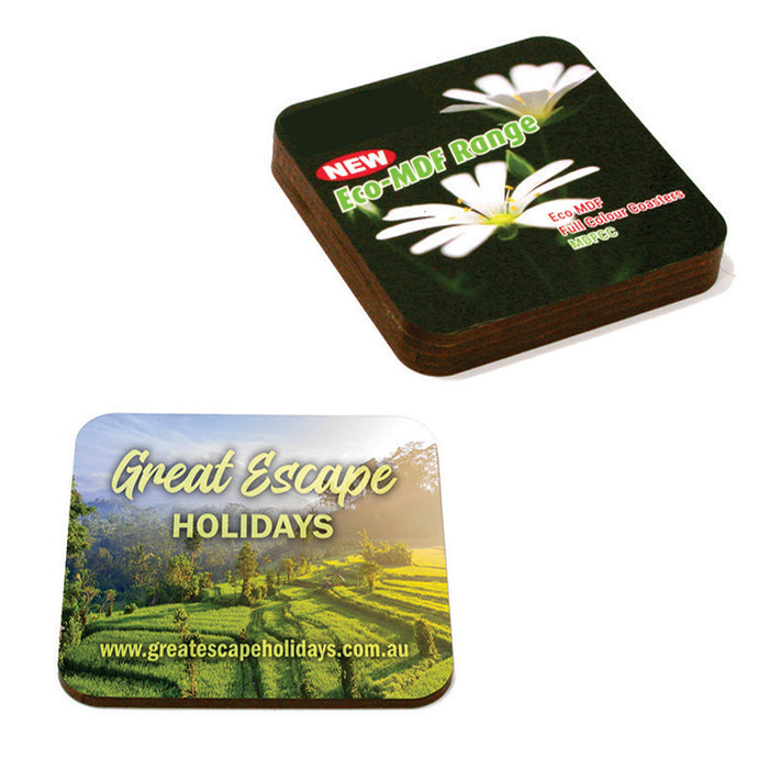 Eco MDF Full Colour Coasters