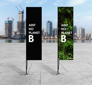 rPET Rectangle Banner - Medium