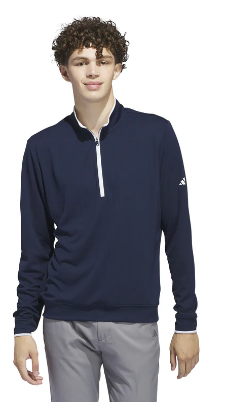 Adidas Mens Recycled Lightweight Quarter Zip Pullover